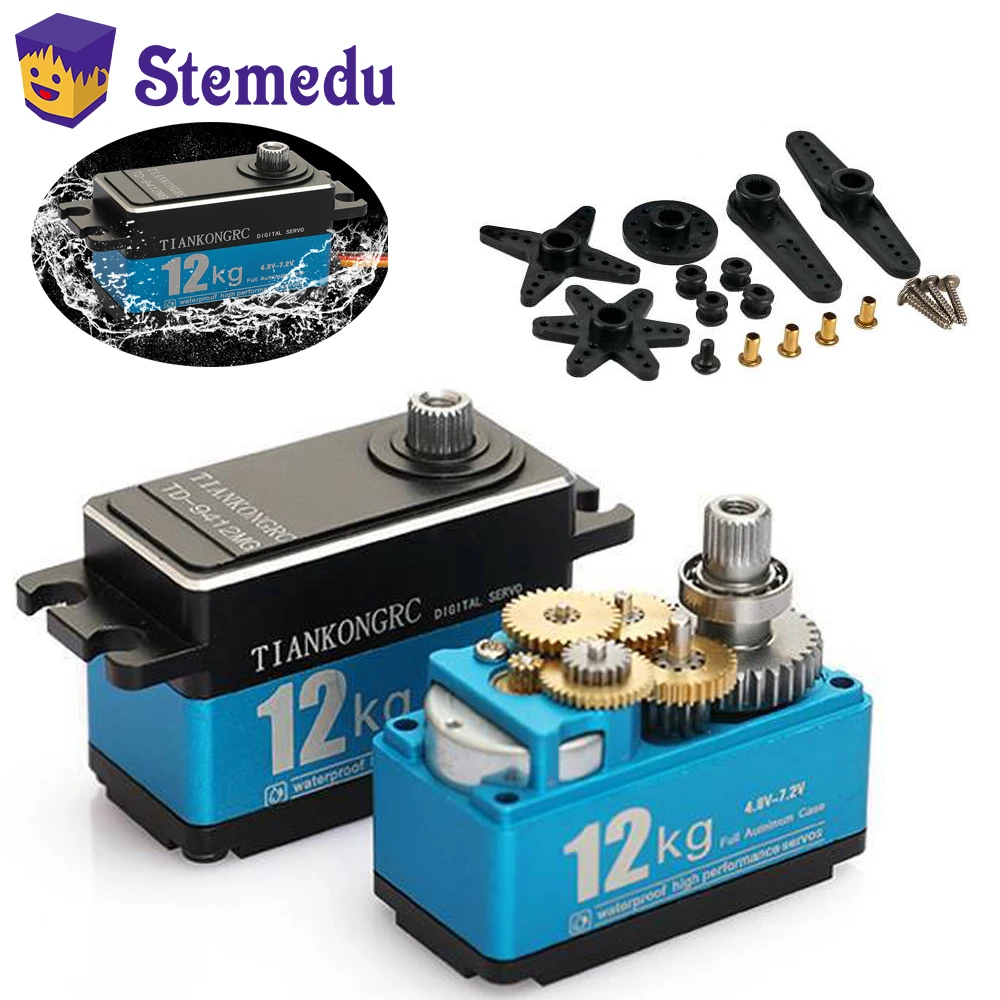Servo Motor Sg90 - 12KG TD-9412MG High Torque Full Metal