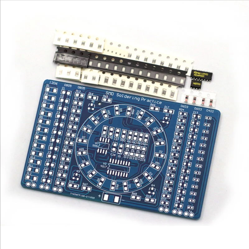 Diy Electronics Workbench - SMT SMD Electronic Component Welding Practice