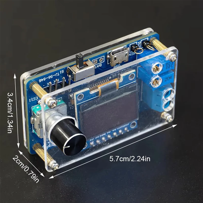 Oscilloscope Dso Mini - STC8K8A Microcontroller Kit DIY Mini-DSO LCD