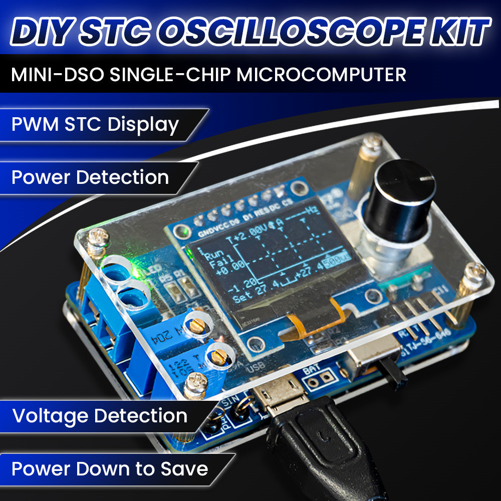 Oscilloscope Dso Mini - DIY Mini Digital Oscilloscope Electronic Kit