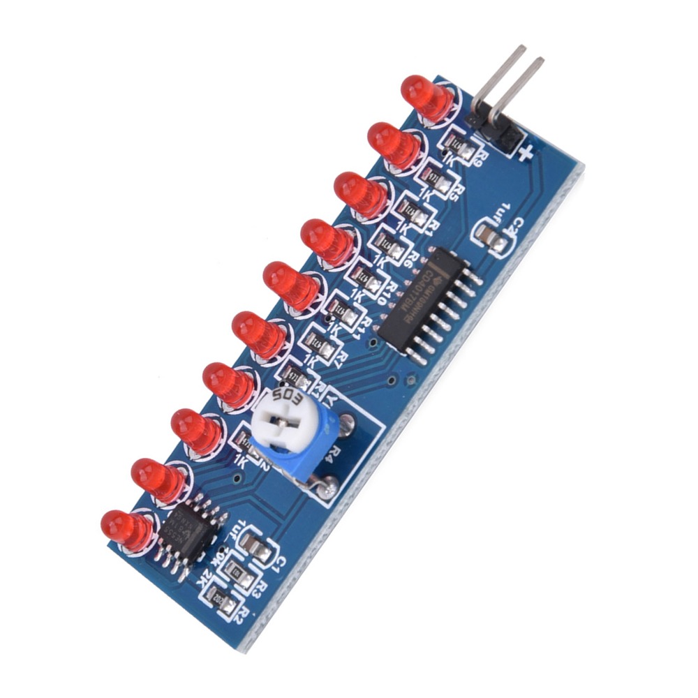 Diy Electronics Project Kit - 2Pcs NE555 CD4017 LED Flowing Light