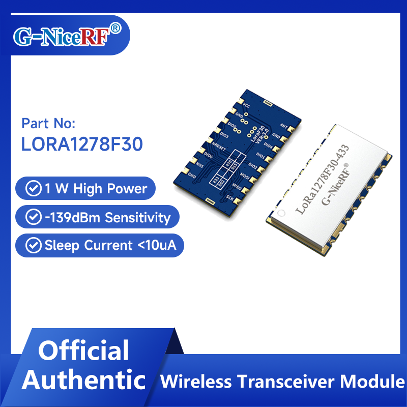 Rf 433Mhz Module - G-NiceRF | 2PCS LoRa1278F30 1W High