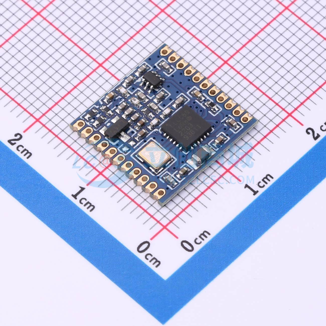 Rf 433Mhz Module - 4pcs LLCC68ZTR4-GC SMD 15x15mm 433MHz 22dBm