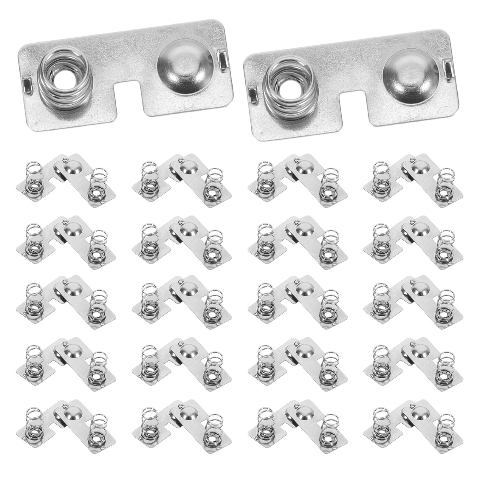 Diy Electronics Holder - 100Pcs Aa Battery Spring Contacts Stainless