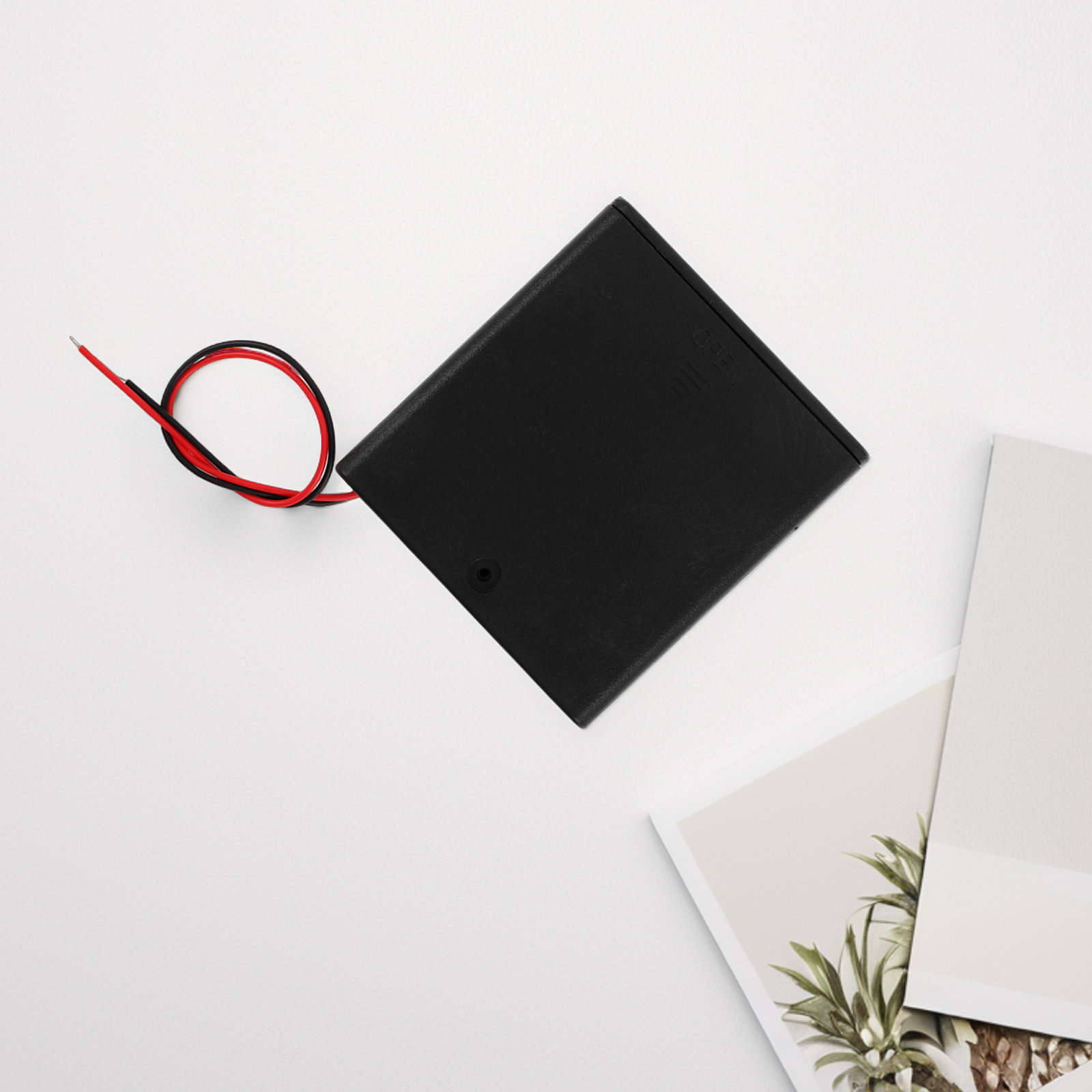 Diy Electronics Holder - 4 Aa Battery Holder Plastic Case