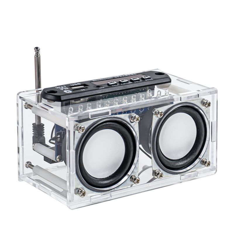 Diy Electronics Cleaner - A60F-Radio Dual Channel Bluetooth Speaker Amplifier
