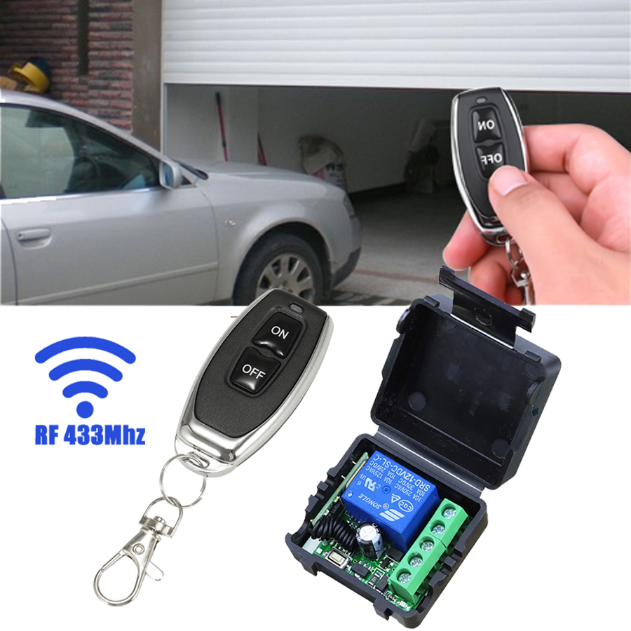 Rf 433Mhz Module - DC 12V Remote Control Smart Switch