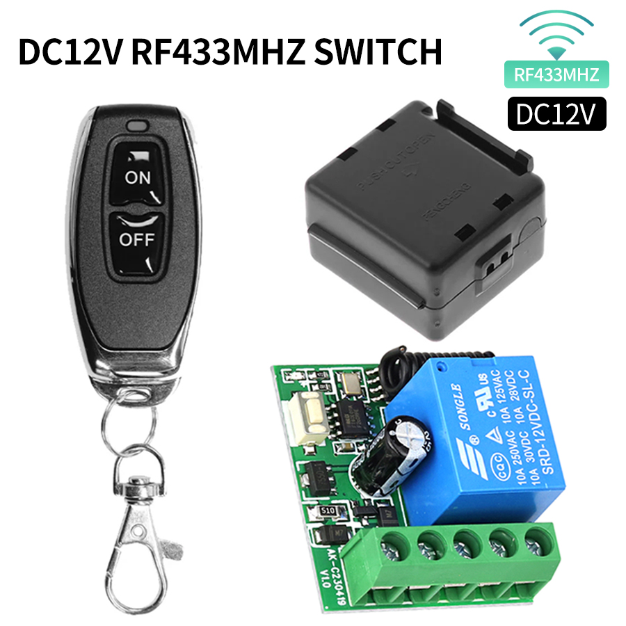 Rf 433Mhz Module - 433MHz DIY Wireless Switch DC12V Switch