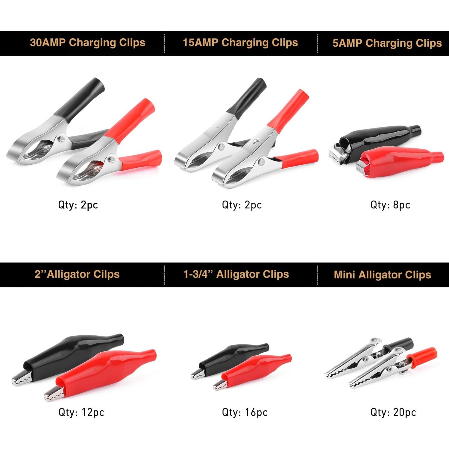 Nilight 60PCS Alligator Clip A - đánh giá và giá Diy Electronics Project Kit