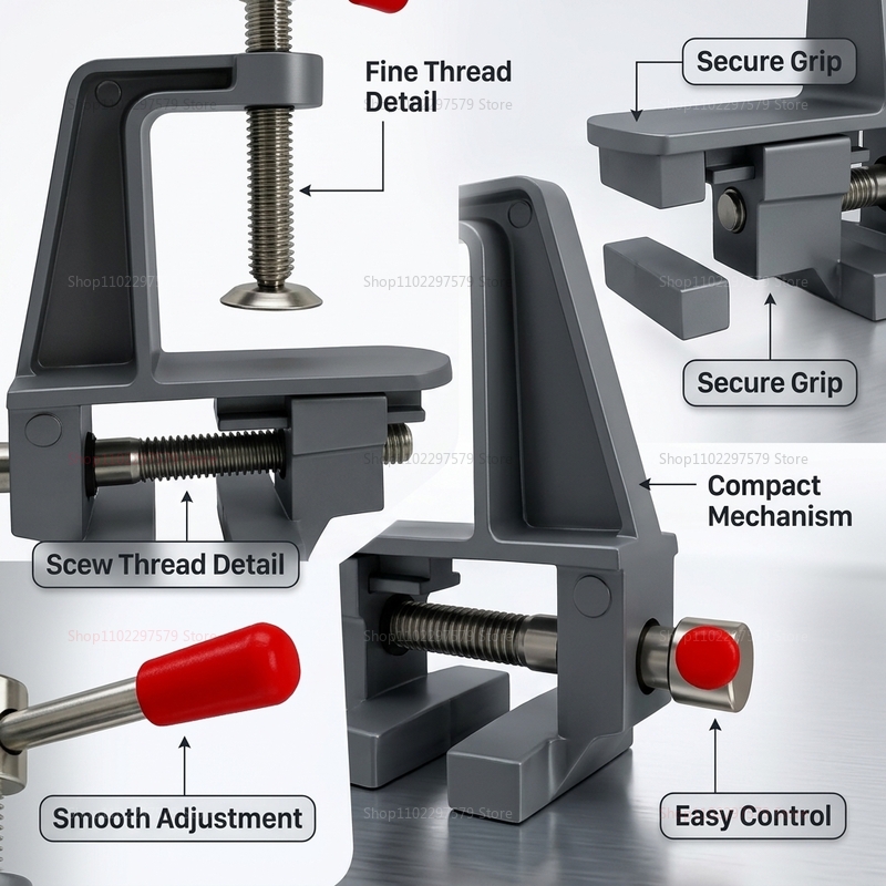 Aluminum Mini Table Bench Vice - đánh giá và giá Diy Electronics Workbench