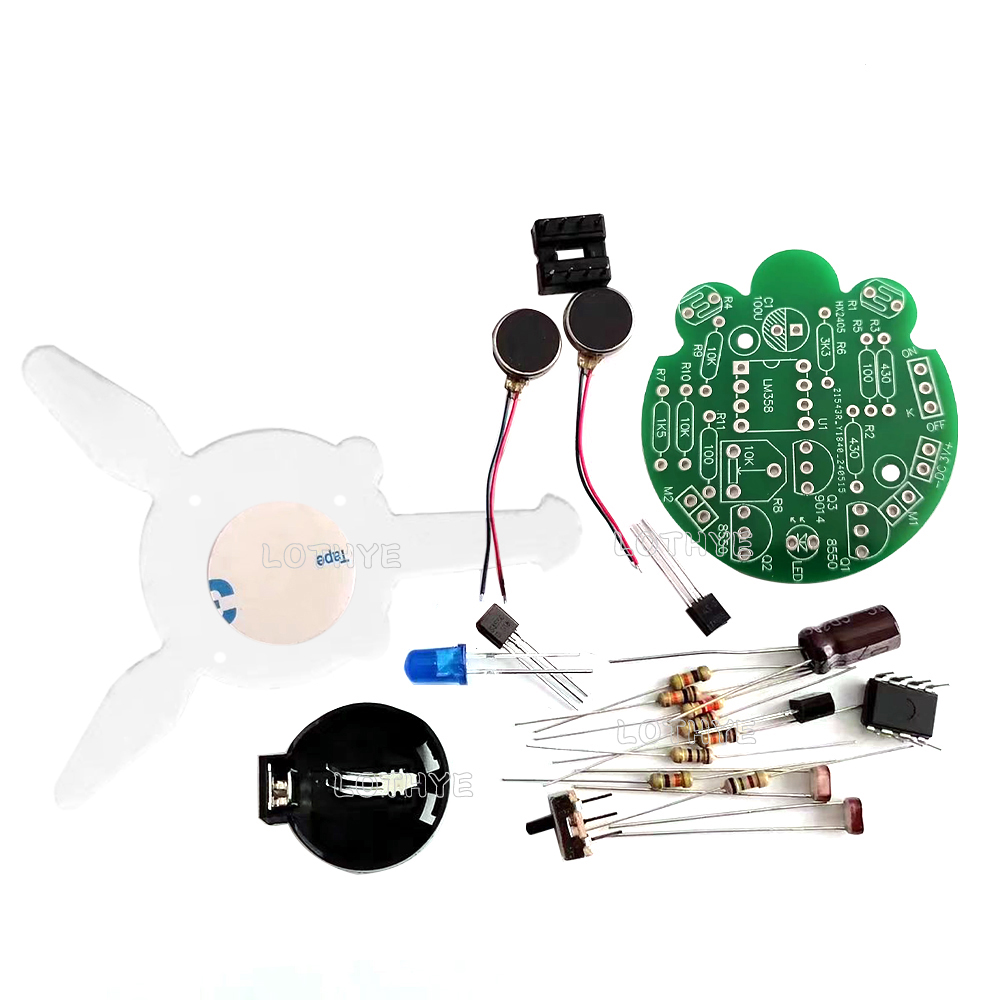 Photosensitive Firefly Kit Mob - đánh giá và giá Diy Electronics Workbench