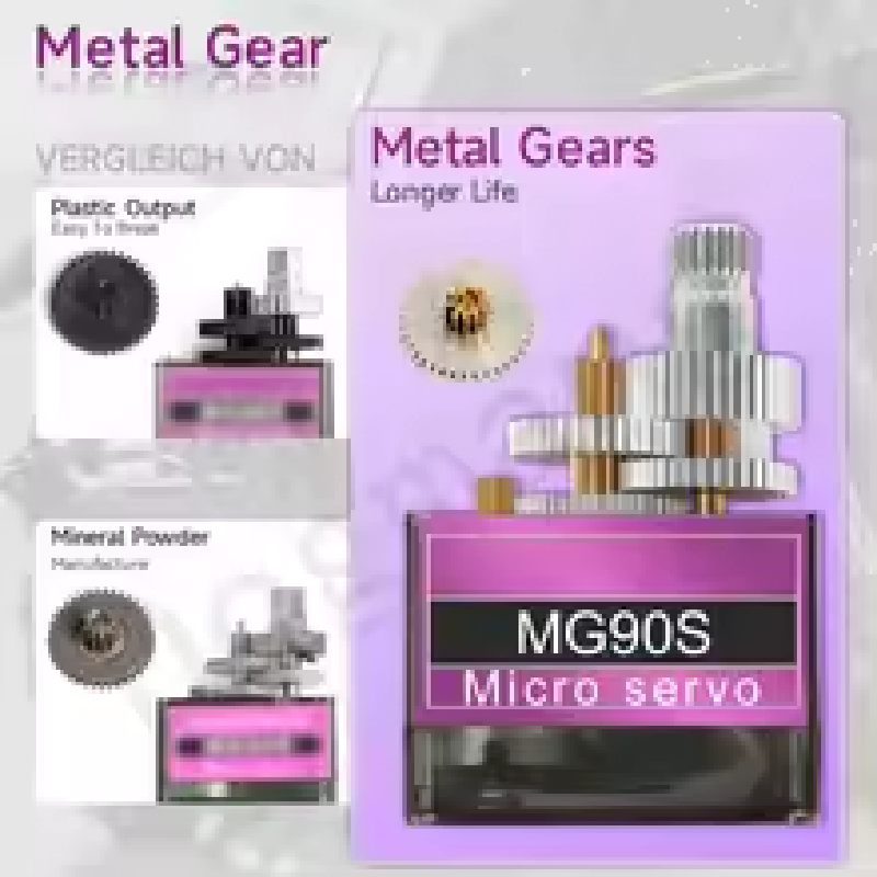 MG90S Metal Gear Servo 9g SG90 - đánh giá và giá Servo Motor Sg90