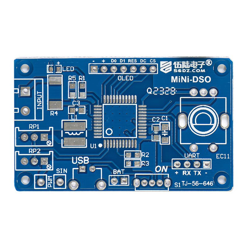 Mini DOS LCD oscilloscope kit  - đánh giá và giá Oscilloscope Dso Mini