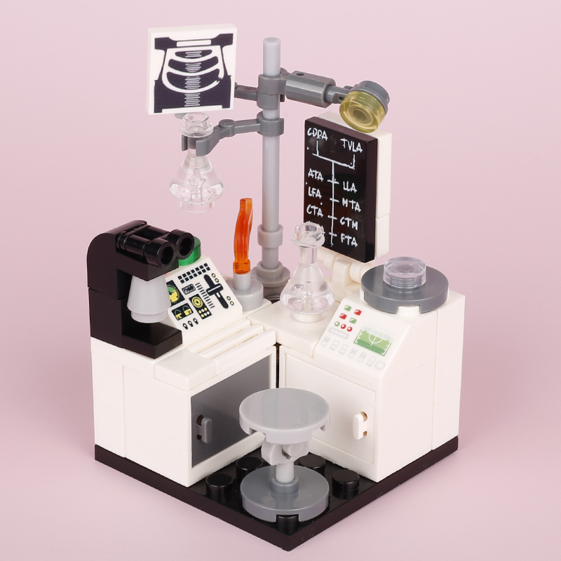 MOC City Laboratory Lab Buildi - đánh giá và giá Diy Electronics Workbench
