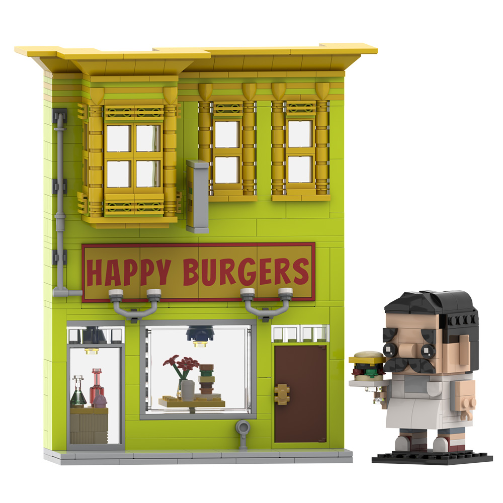 Gobricks MOC Bobs Burgers Buil - đánh giá và giá Diy Electronics Shop
