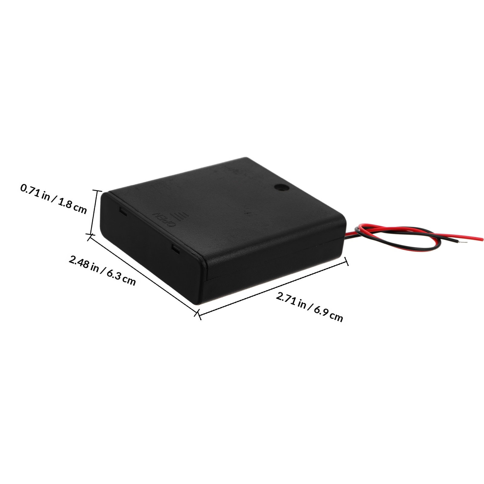 Plastic 4 Aa Battery Holder 6V - đánh giá và giá Diy Electronics Holder