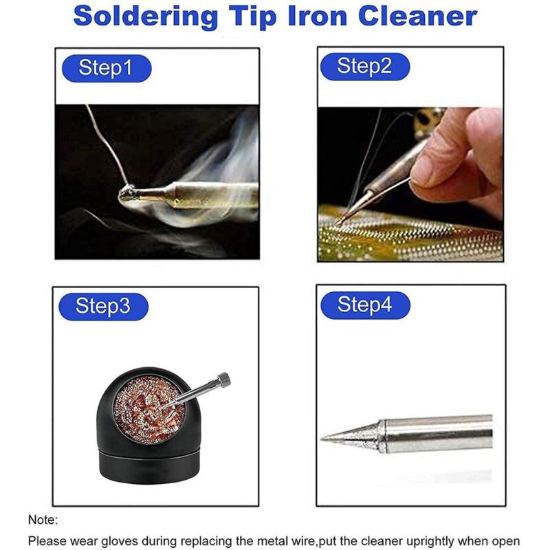 【HG】Soldering Iron Tip Cleanin - đánh giá và giá Diy Electronics Holder