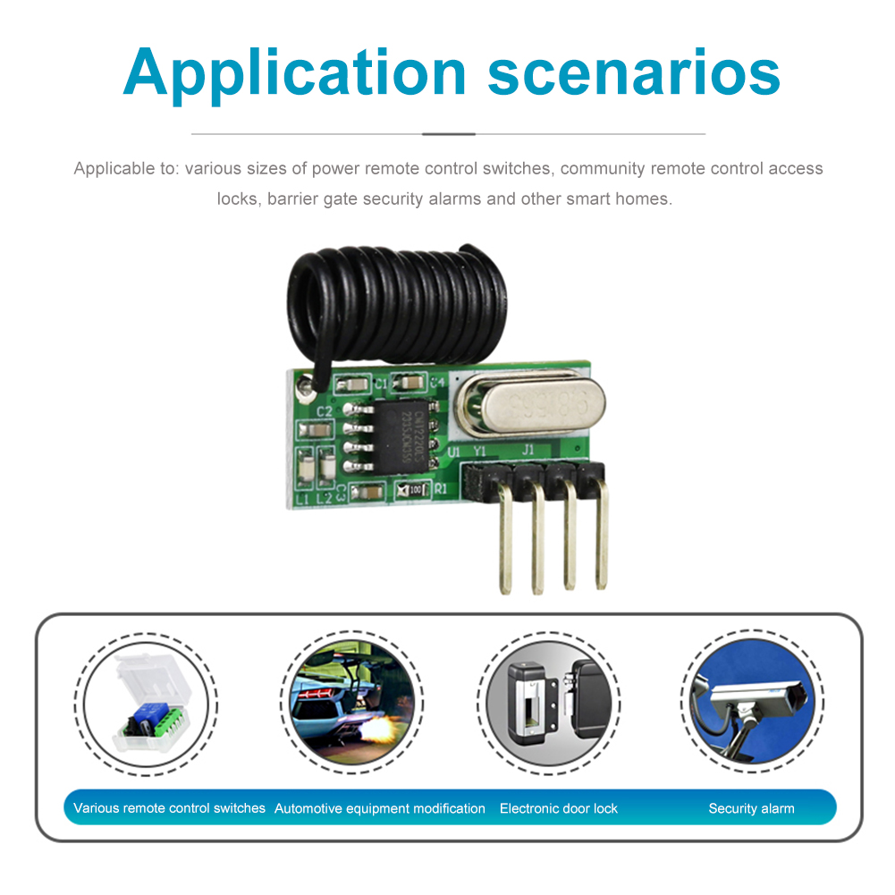315MHz/433MHz RF Wireless Modu - đánh giá và giá Rf 433Mhz Module