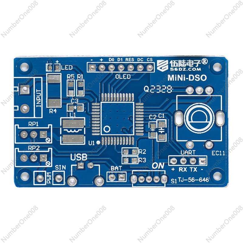 TJ-56-646 Mini DSO Oscilloscop - đánh giá và giá Oscilloscope Dso Mini
