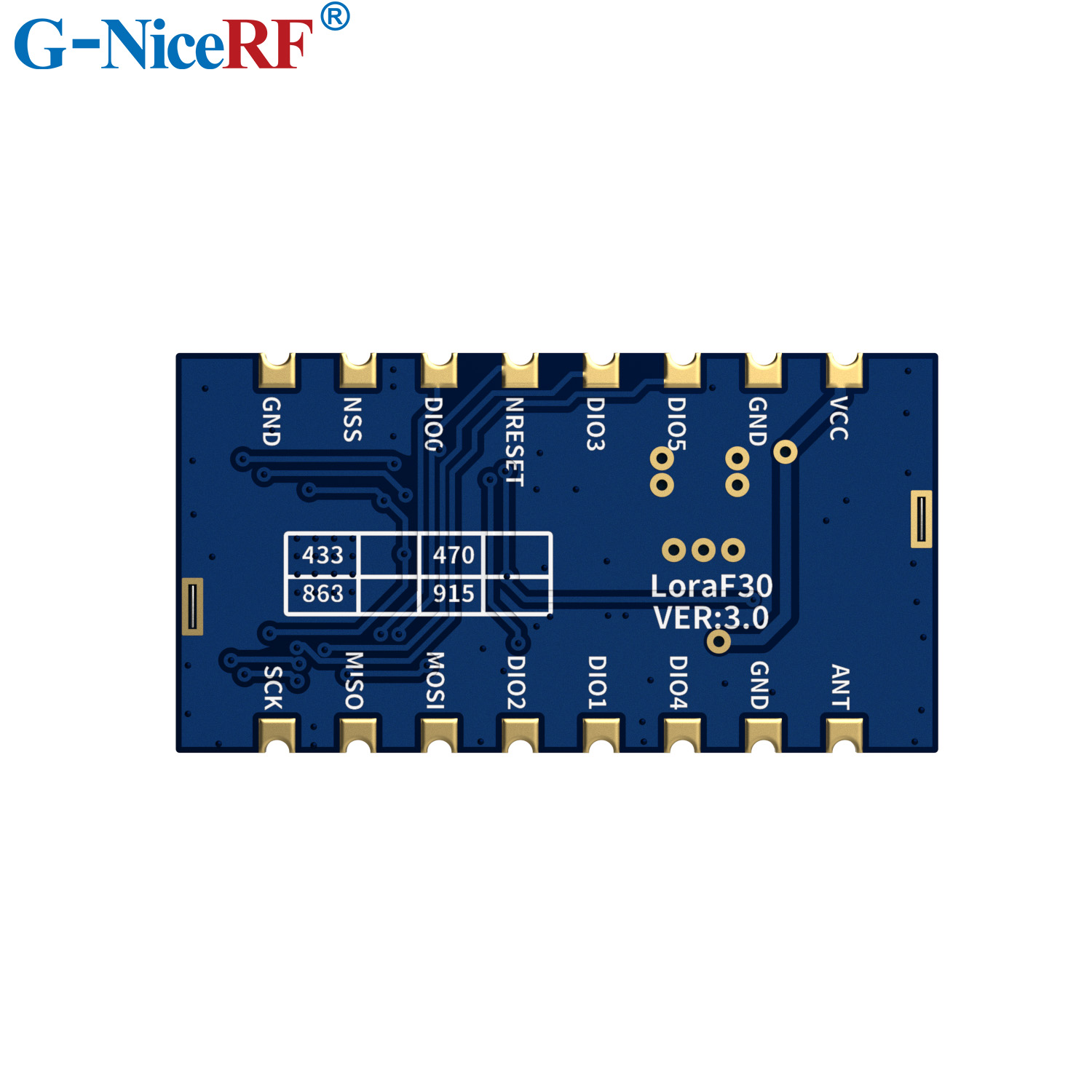 G-NiceRF | 2PCS LoRa1278F30 1W - đánh giá và giá Rf 433Mhz Module