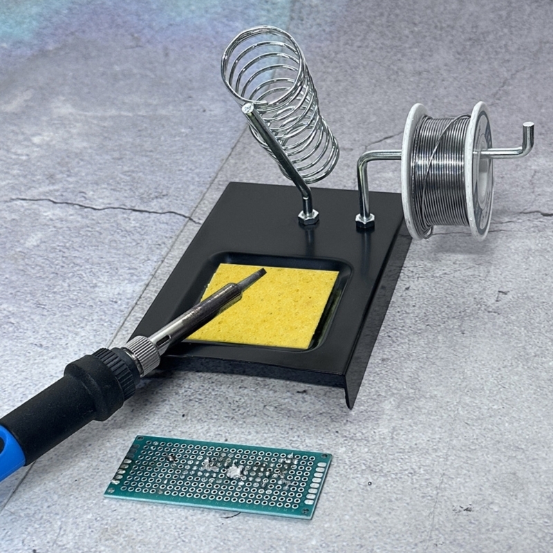 Động Kim Loại Mỏ Hàn Giá Đỡ Đế - đánh giá và giá Diy Electronics Workbench