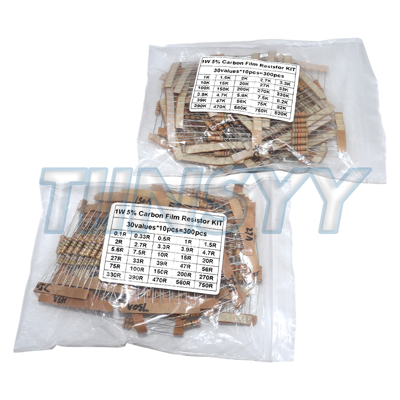 300PCS Resistor Kit 1W 5% Carb - đánh giá và giá Diy Electronics For Beginners