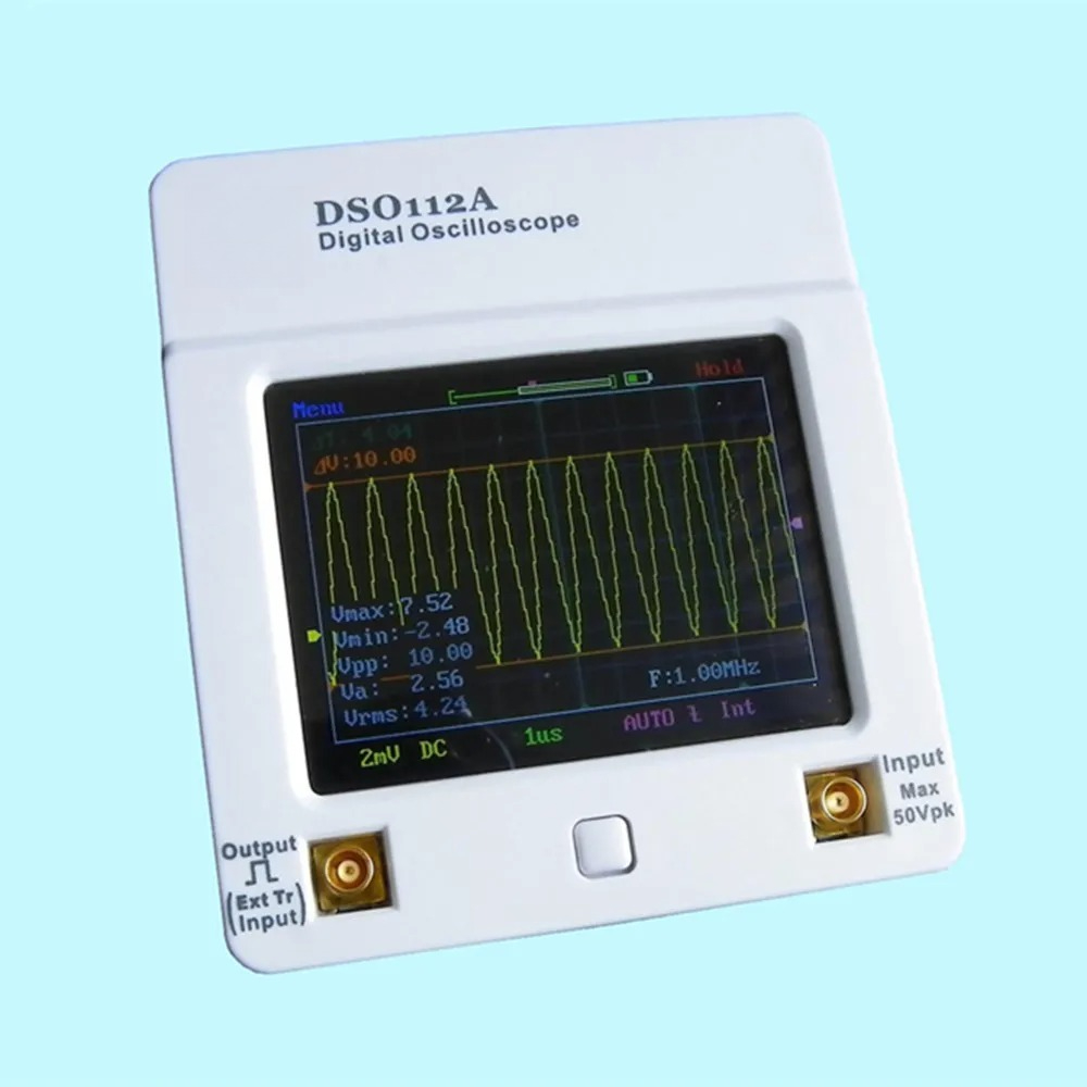 Osciloscopio DSO 112A TFT Touc - đánh giá và giá Oscilloscope Dso Mini