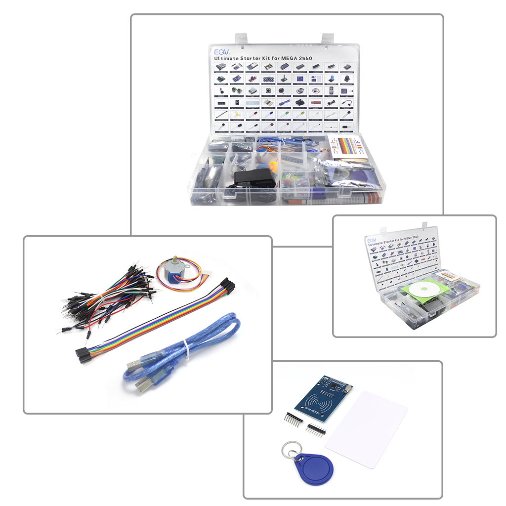 EQV MEGA 2560 Project The Most - đánh giá và giá Arduino Uno Starter Kit