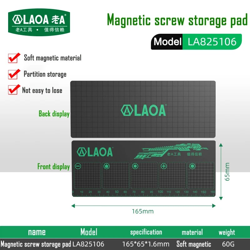 LAOA Magnetic Screw Storage Ma - đánh giá và giá Diy Electronics Holder