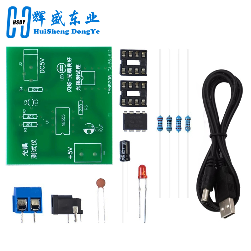 Optocoupler Tester Kit 555 App - đánh giá và giá Diy Electronics Workbench