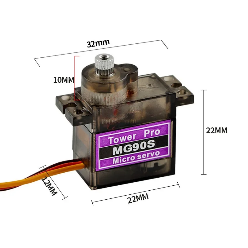 SG90/MG90S 9G Micro Digital Se - đánh giá và giá Servo Motor Sg90