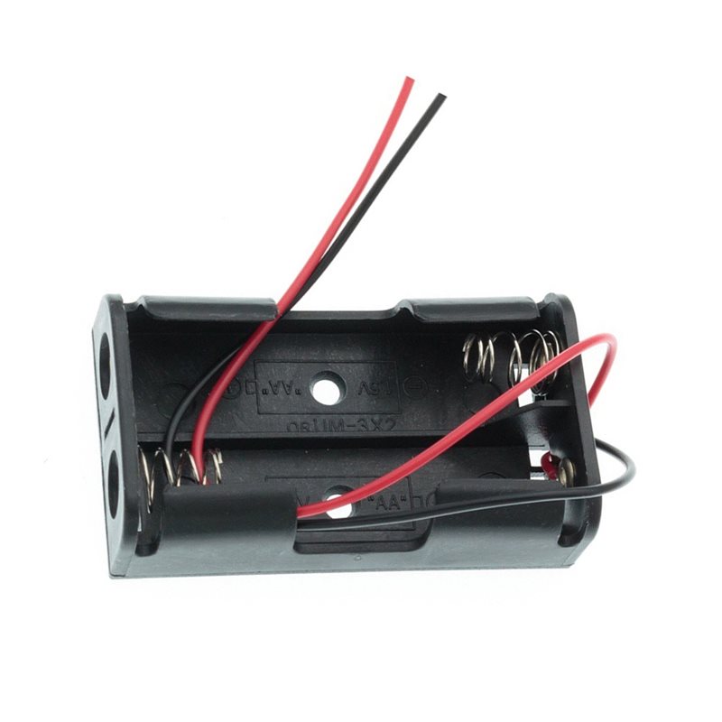AAAEL-100Pcs 2AA Battery Case  - đánh giá và giá Diy Electronics Holder