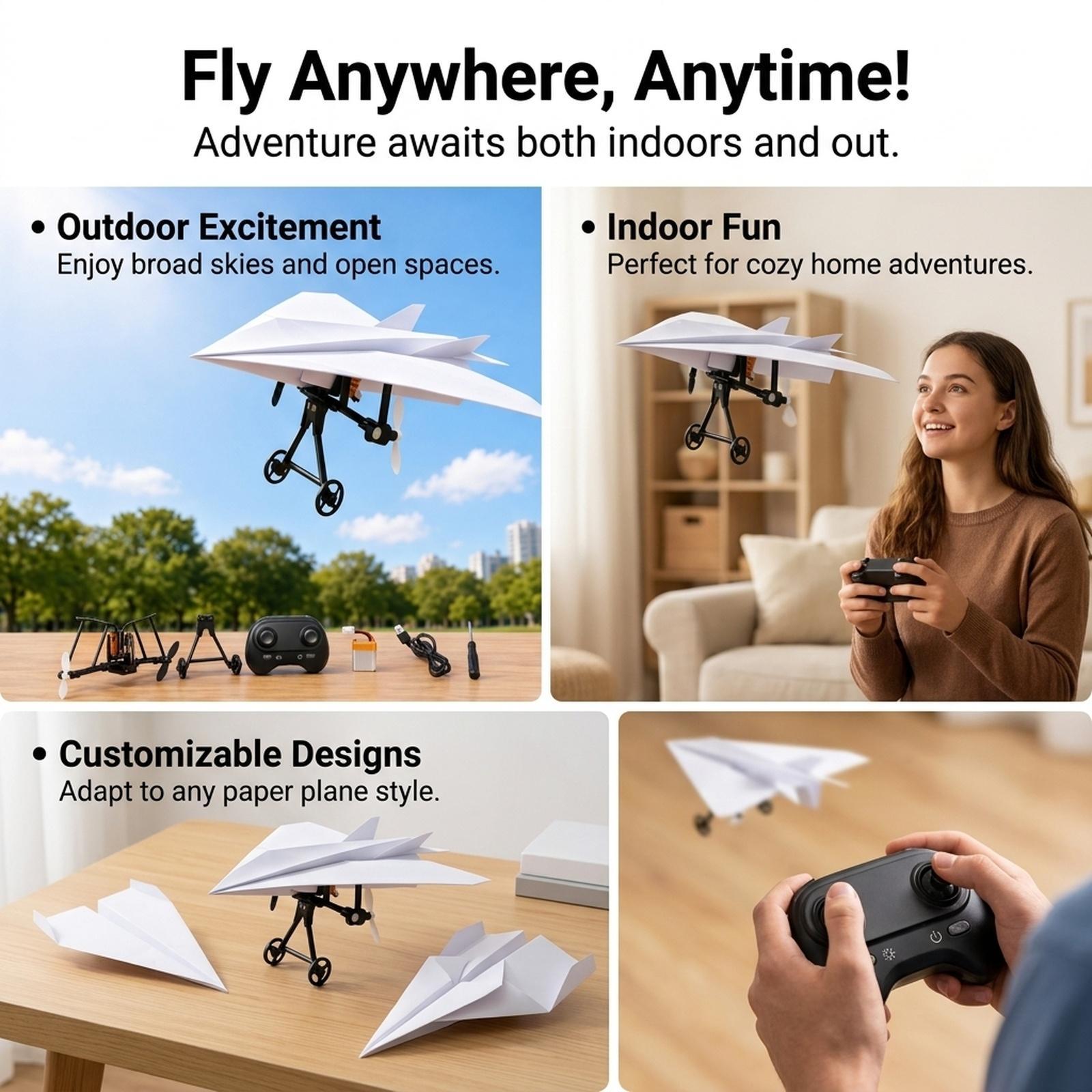 Mini RC Airplane DIY Kit ABS M - đánh giá và giá Diy Electronics Project Kit