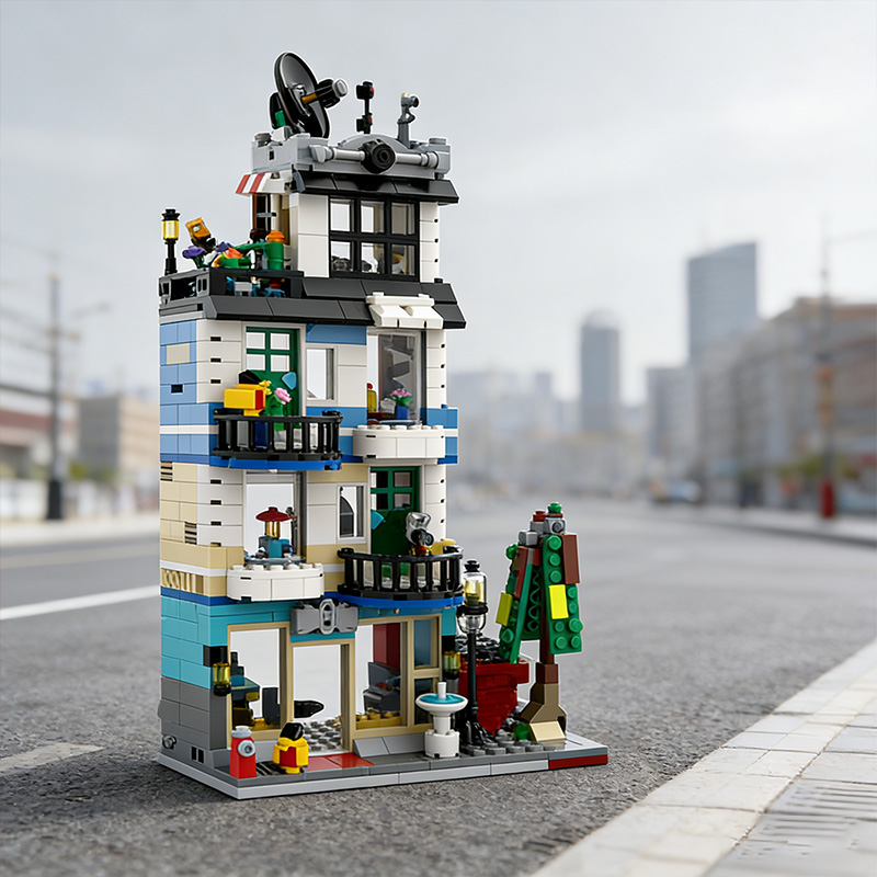 856 PCS Modular Building Apart - đánh giá và giá Diy Electronics Shop