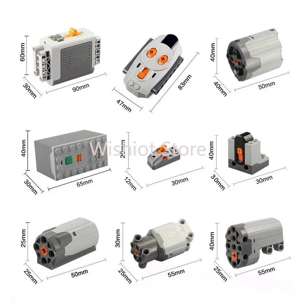 Power functions Upgrate Motor  - đánh giá và giá Diy Electronics Watch