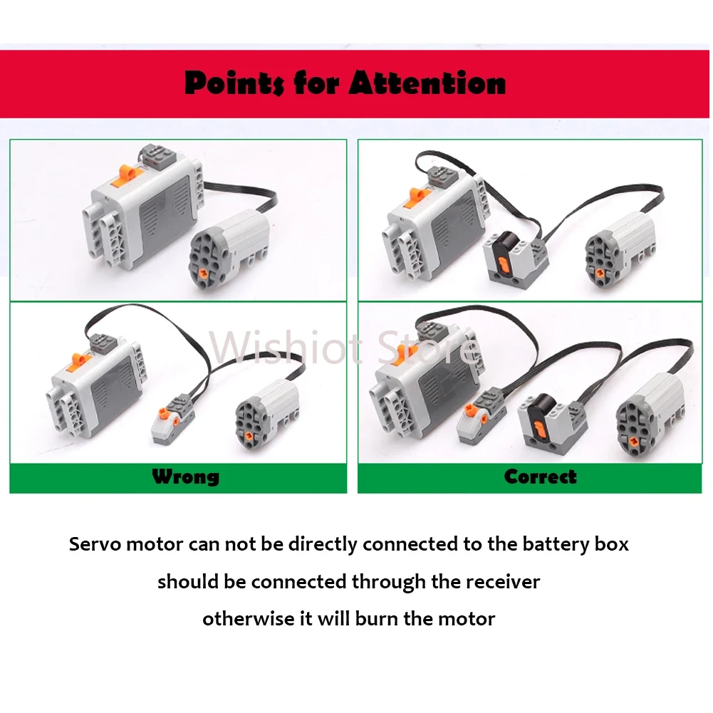 Power functions Upgrate Motor  - đánh giá và giá Diy Electronics Watch
