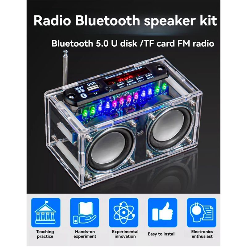 A60F-Radio Dual Channel Blueto - đánh giá và giá Diy Electronics Cleaner