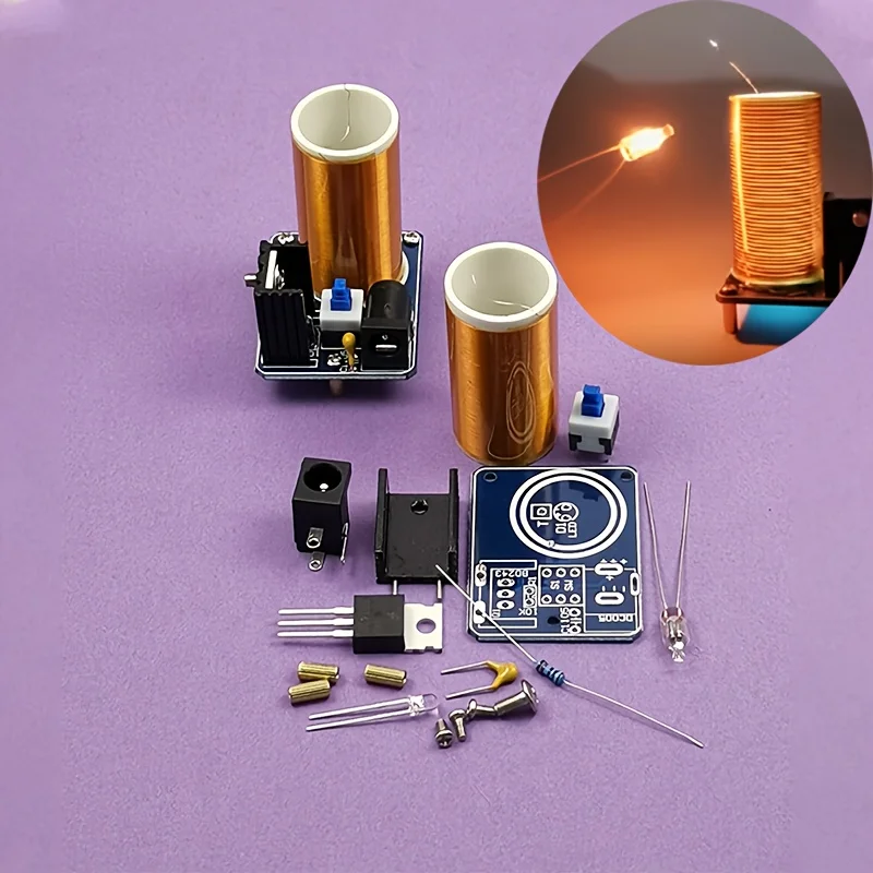Mini Tesla Coil Kit, BD243, DI - đánh giá và giá Diy Lightsaber Electronics