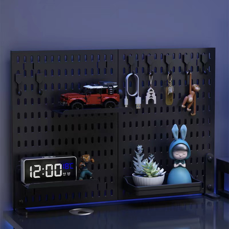 Wall-Mounted No-Punch Hole Boa - đánh giá và giá Diy Electronics Rack