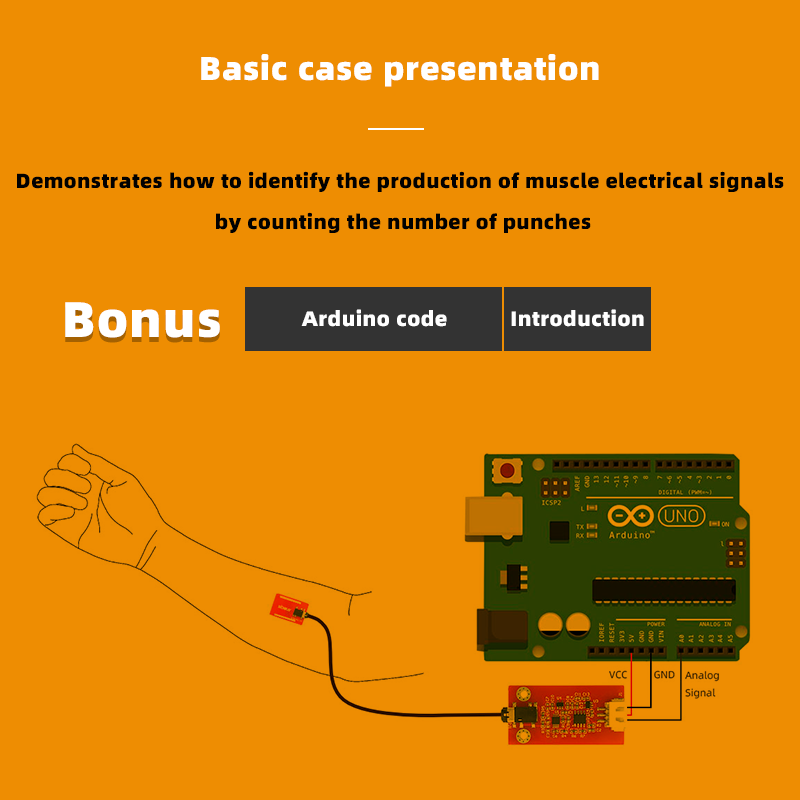 Bios EMG Sinh Trắc Học Khô Điệ - đánh giá và giá Diy Wearable Electronics