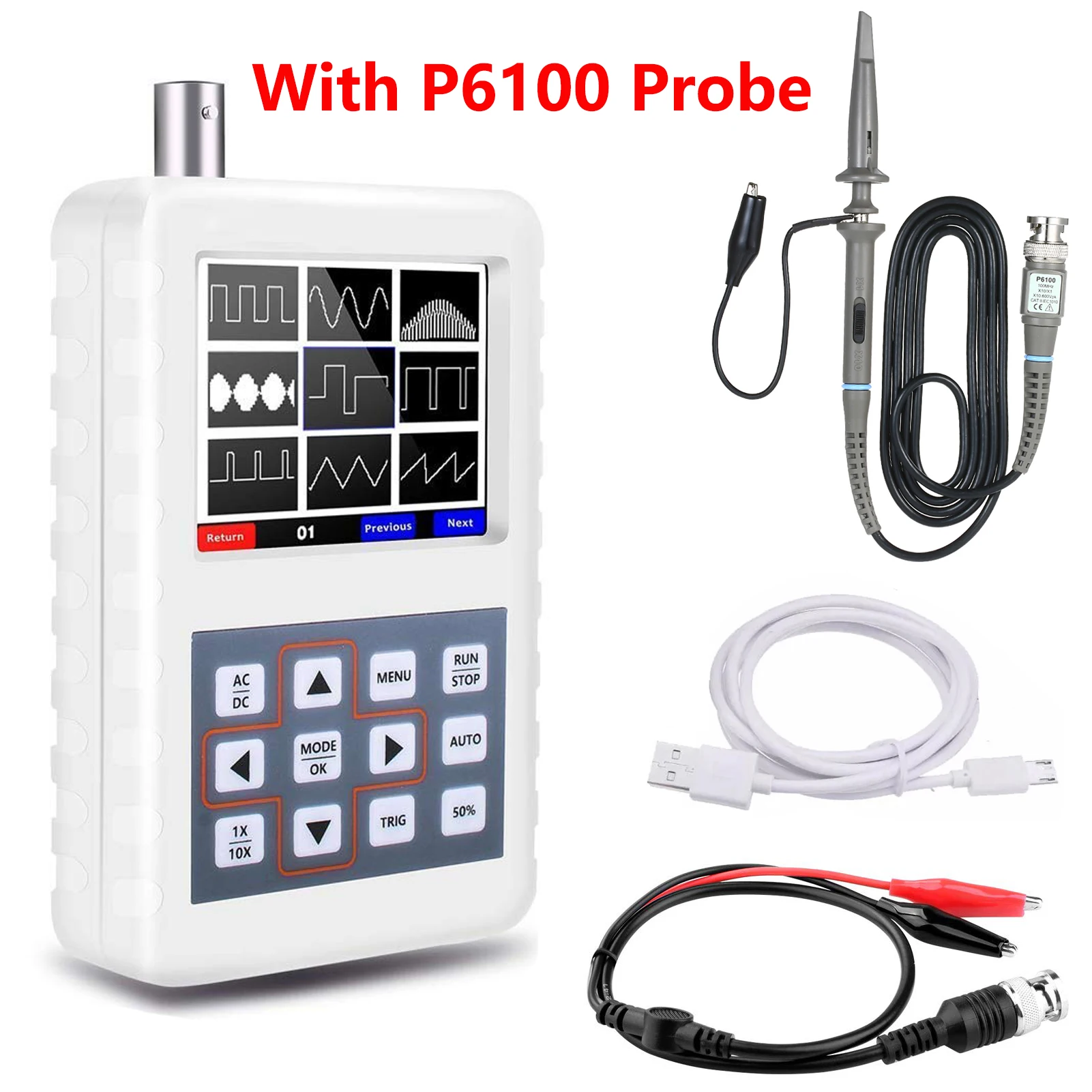 USB Handheld Mini Portable 5M  - đánh giá và giá Oscilloscope Dso Mini