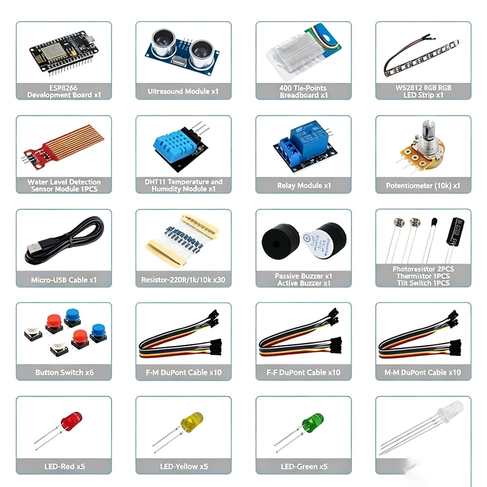 ESP8266 WiFi Development Board - đánh giá và giá Arduino Uno Starter Kit