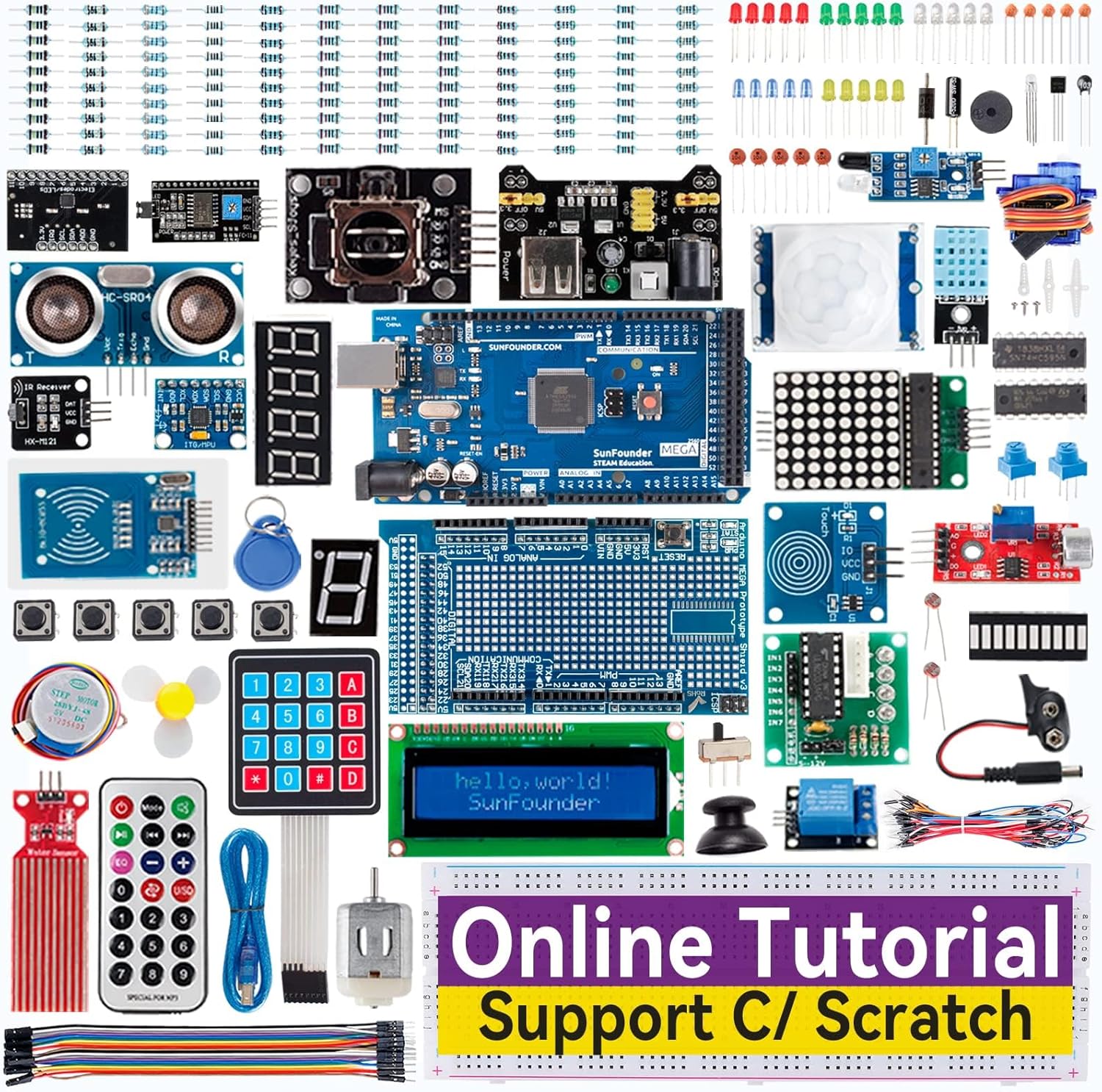 SunFounder Dự Án Hoàn Chỉnh Nh - đánh giá và giá Arduino Uno Starter Kit
