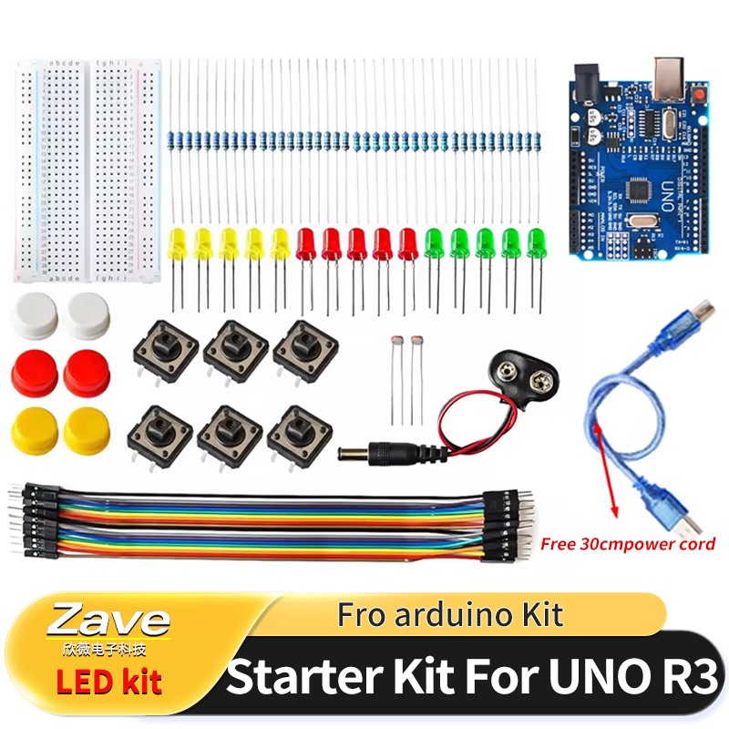 Smart Electronics Starter Kit  - đánh giá và giá Arduino Uno Starter Kit