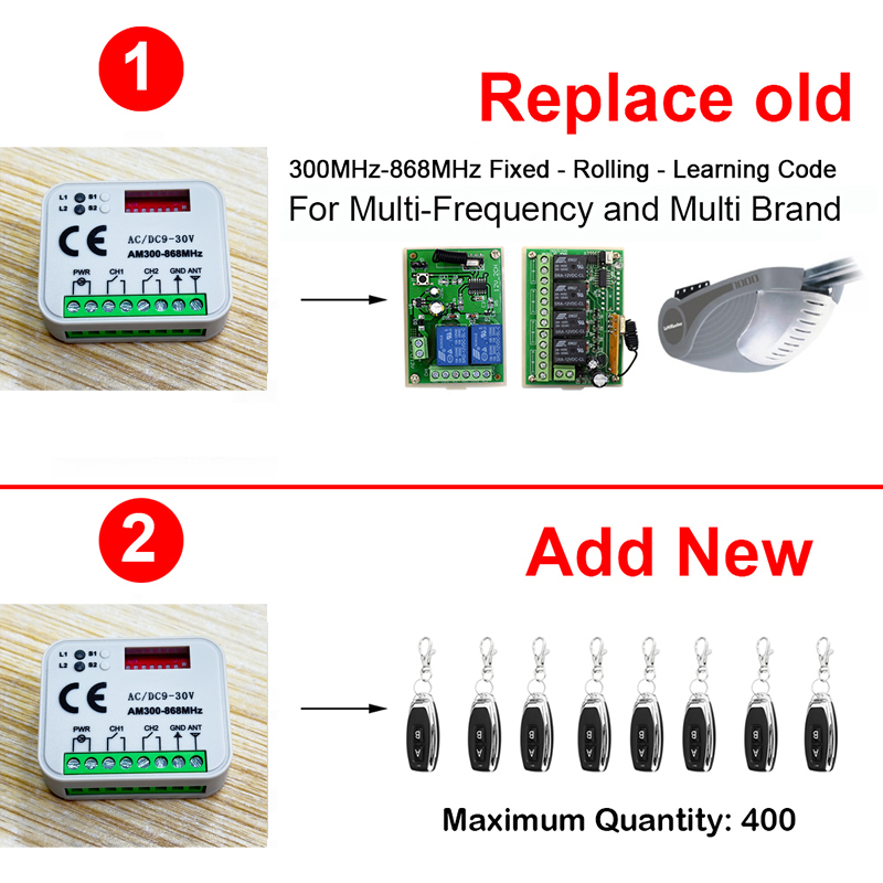 1-20pcs New Universal RX MULTI - đánh giá và giá Rf 433Mhz Module
