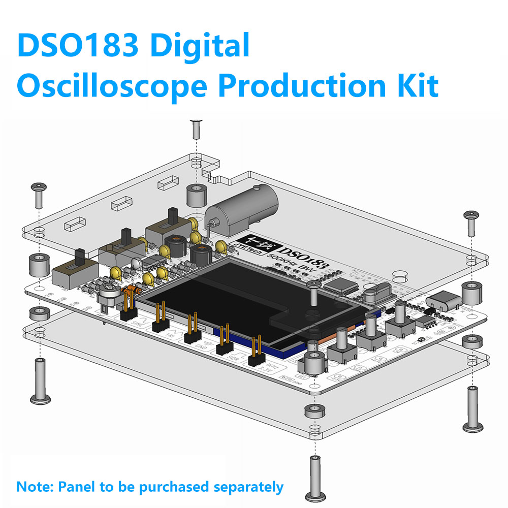 DIY DSO183 Digital Oscilloscop - đánh giá và giá Oscilloscope Dso Mini