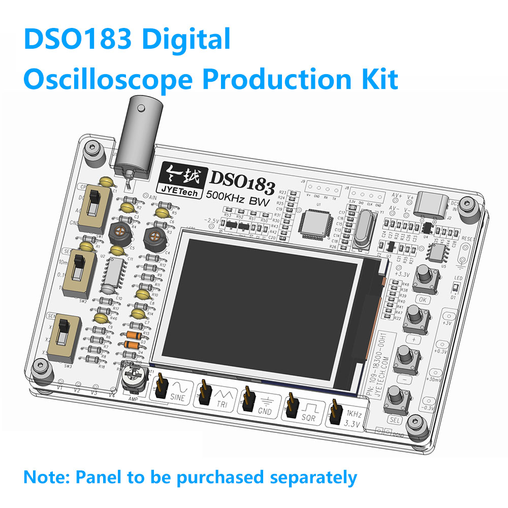 DIY DSO183 Digital Oscilloscop - đánh giá và giá Oscilloscope Dso Mini