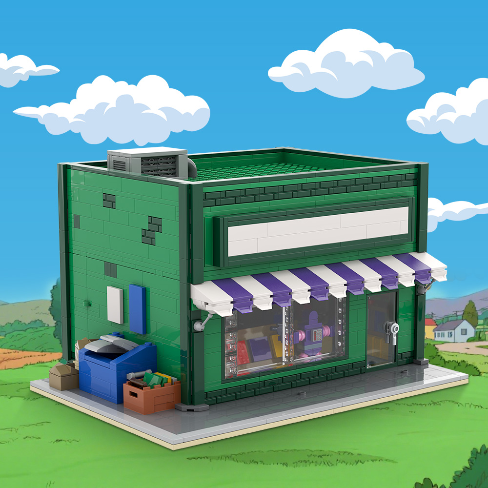 MOC Movie Street View The Andr - đánh giá và giá Diy Electronics Shop