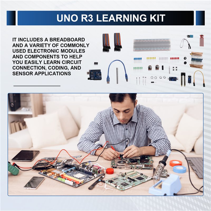 B24B For Arduino Starter Kit F - đánh giá và giá Arduino Uno Starter Kit