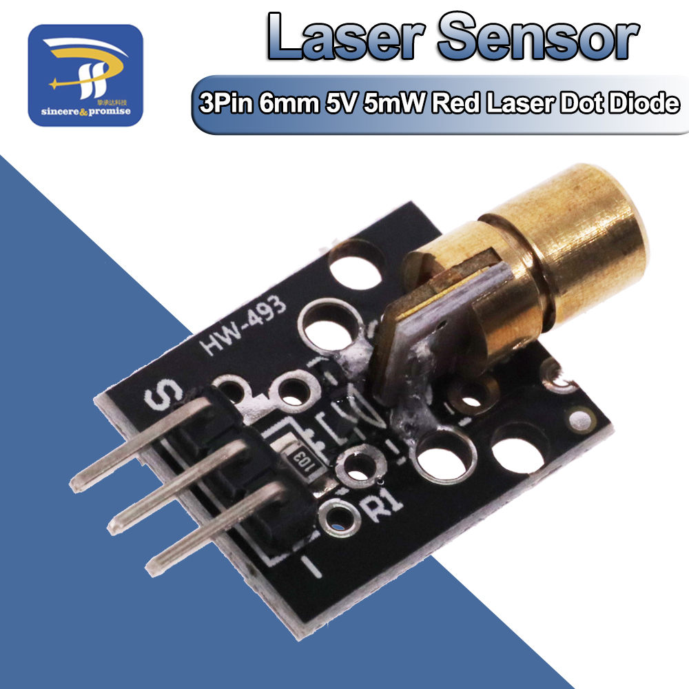 KY-008 650nm Laser Cảm Biến 3P - đánh giá và giá Diy Lightsaber Electronics